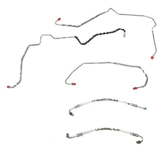 00-07 Chevy Monte Carlo Front Brake Line Kit AWABS Stainless Steel