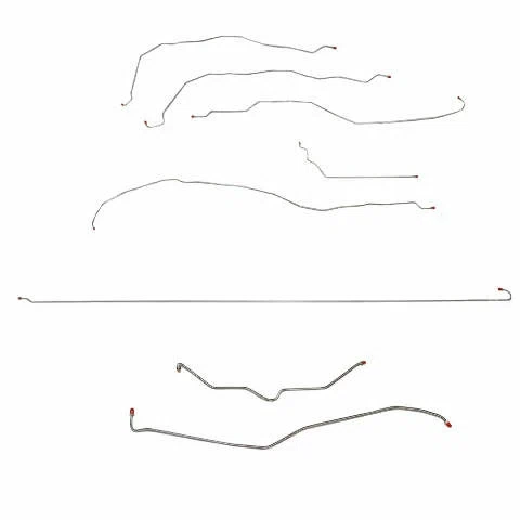 01-07 Chevrolet Silverado 2500 HD Brake Line Kit Ext Cab_Short Bed