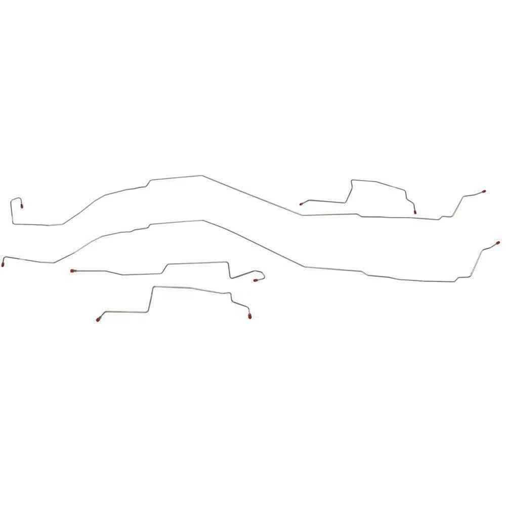 06-08 Chevrolet HHR Intermediate Brake Line Kit Stainless Steel