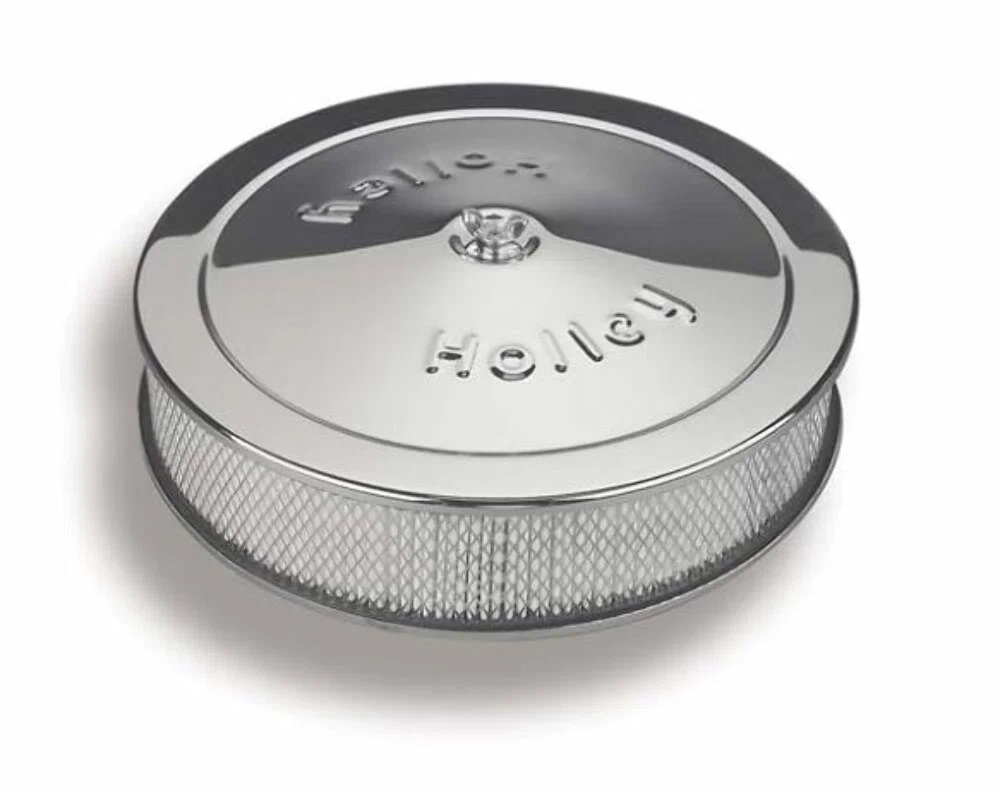 14 Chrome Round Air Cleaner - 120-102