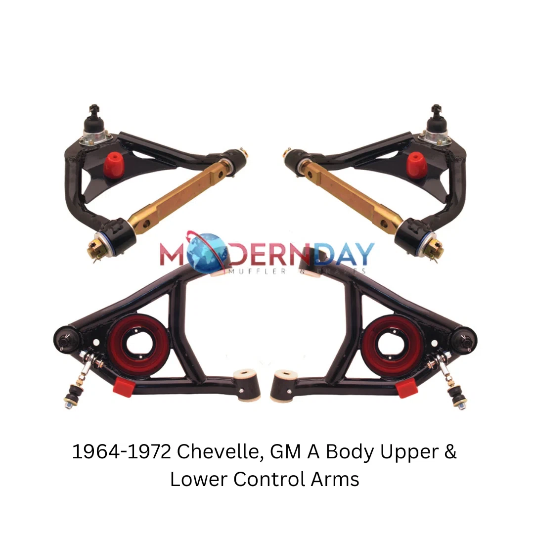 1964-1972 Chevrolet Chevelle Upper and Lower Front Control Arms LCAUCA6472