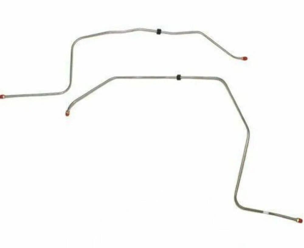 1964-67 Pontiac GTO Transmission Line Set w_ PowerGlide Trans 3_8 Inch ATC6411SS