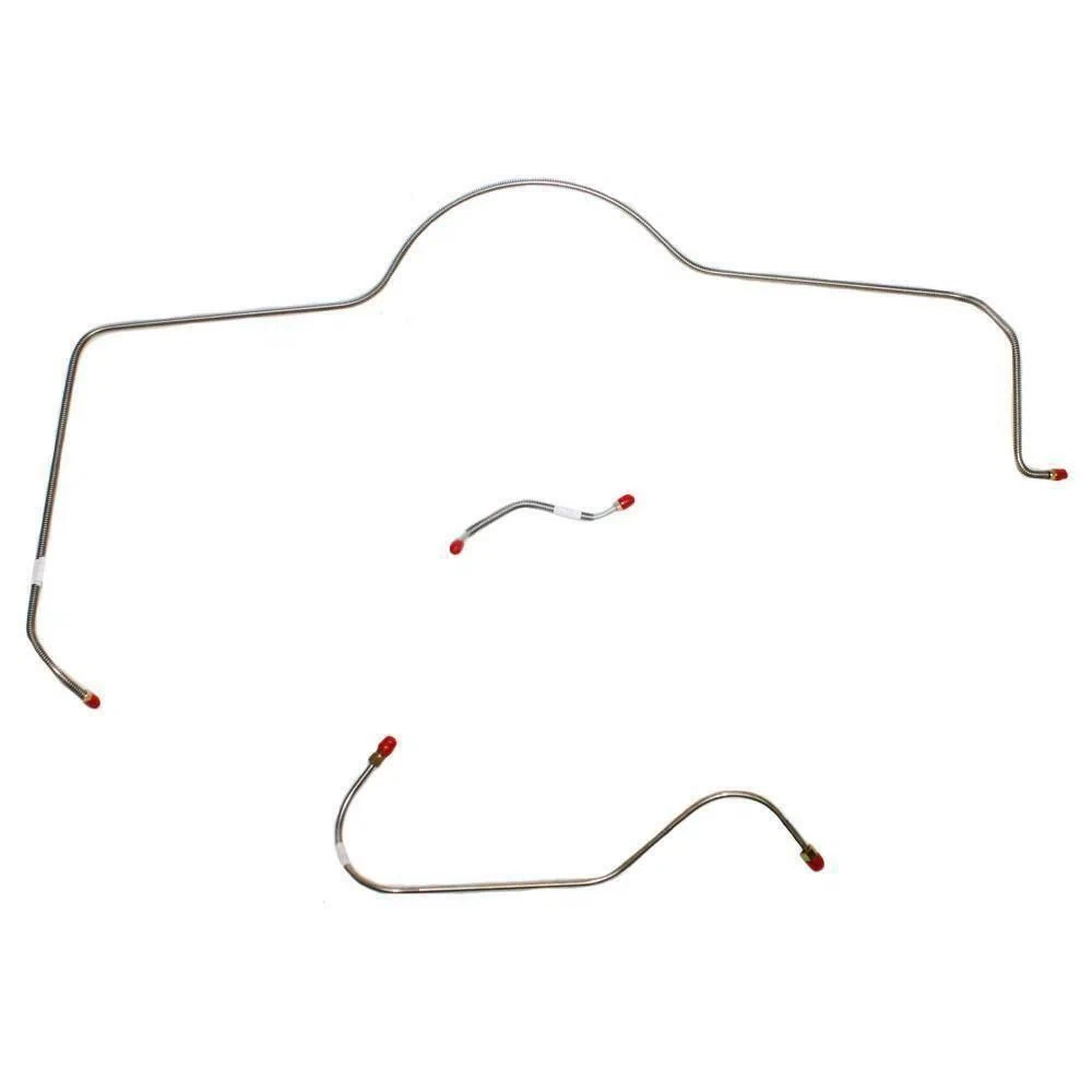 1965 Dodge Coronet Front Brake Line Kit Dual M_C Conversion QPV_STD - RKT6513SS