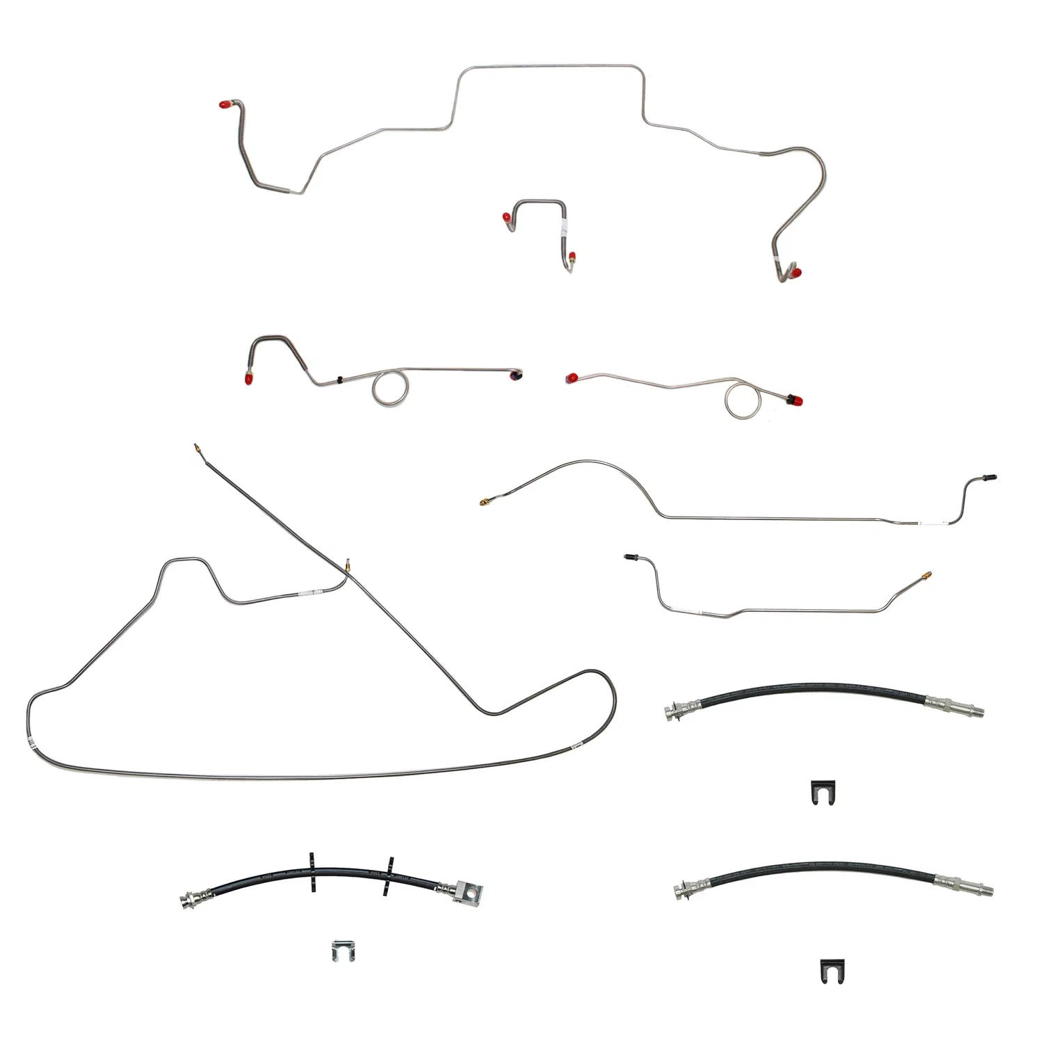 1967 Dodge Coronet Brake Line & Hose Kit - BLH100SS