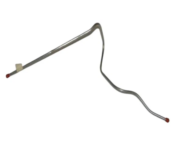 1967-70 Ford Mustang Fuel Line Kit 6cyl Front of 5_16 Inch Stainless - ZGL6705SS