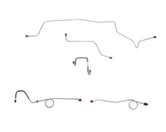 1967 Dodge Coronet Brake Line & Hose Kit - BLH121OM