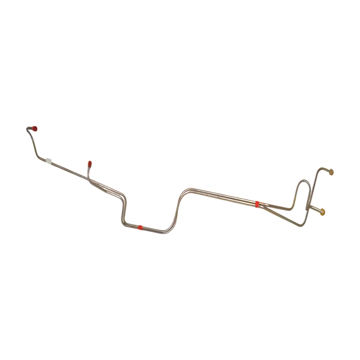 1970 Ford Mustang Transmission Cooler Lines w_ 351C FMX 2 Piece Set - ZTC7001SS