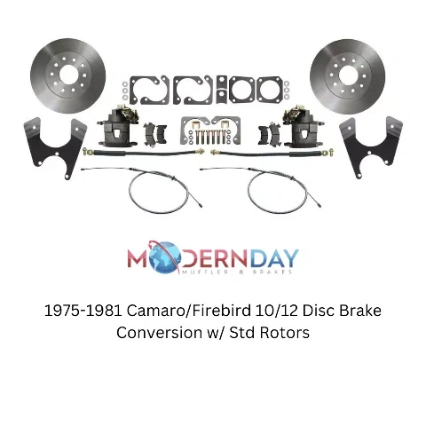1975-1981 Camaro_Firebird 10_12 Rear Disc Brake Conversion w_ Std Rotors DBK7581