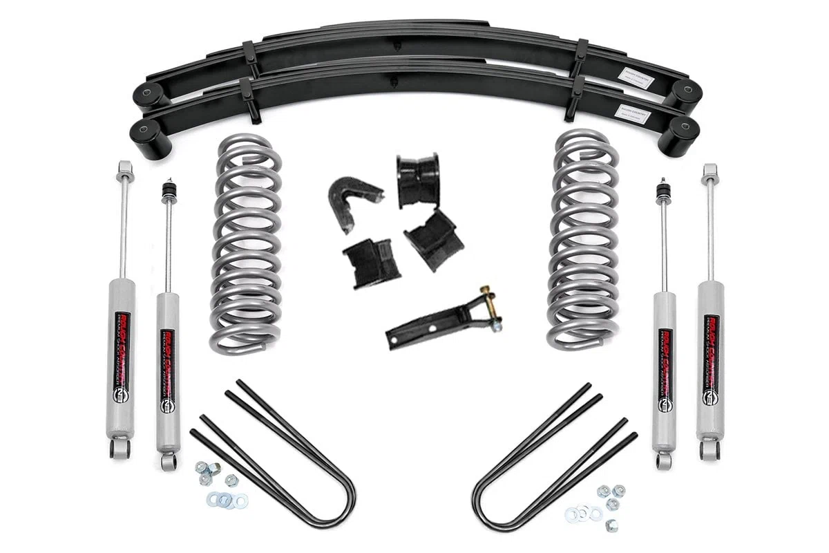 1978-1979 Ford Bronco 4 Inch Lift Kit - Rear Springs - Ford Bronco 4WD (1978-1979) - 535.2