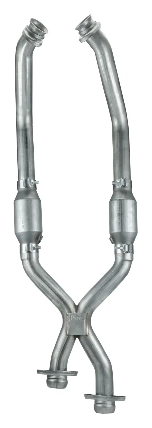 1979-1995 Mustang X-Pipe Exhaust Kit Catalytic Converters