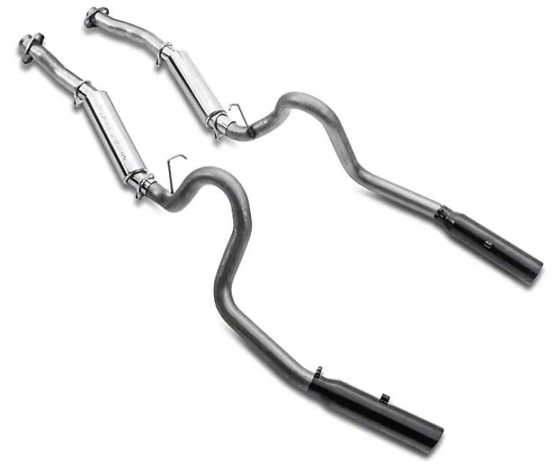 1979-2004 Mustang Black Pype Bomb Cat Back Exhaust System