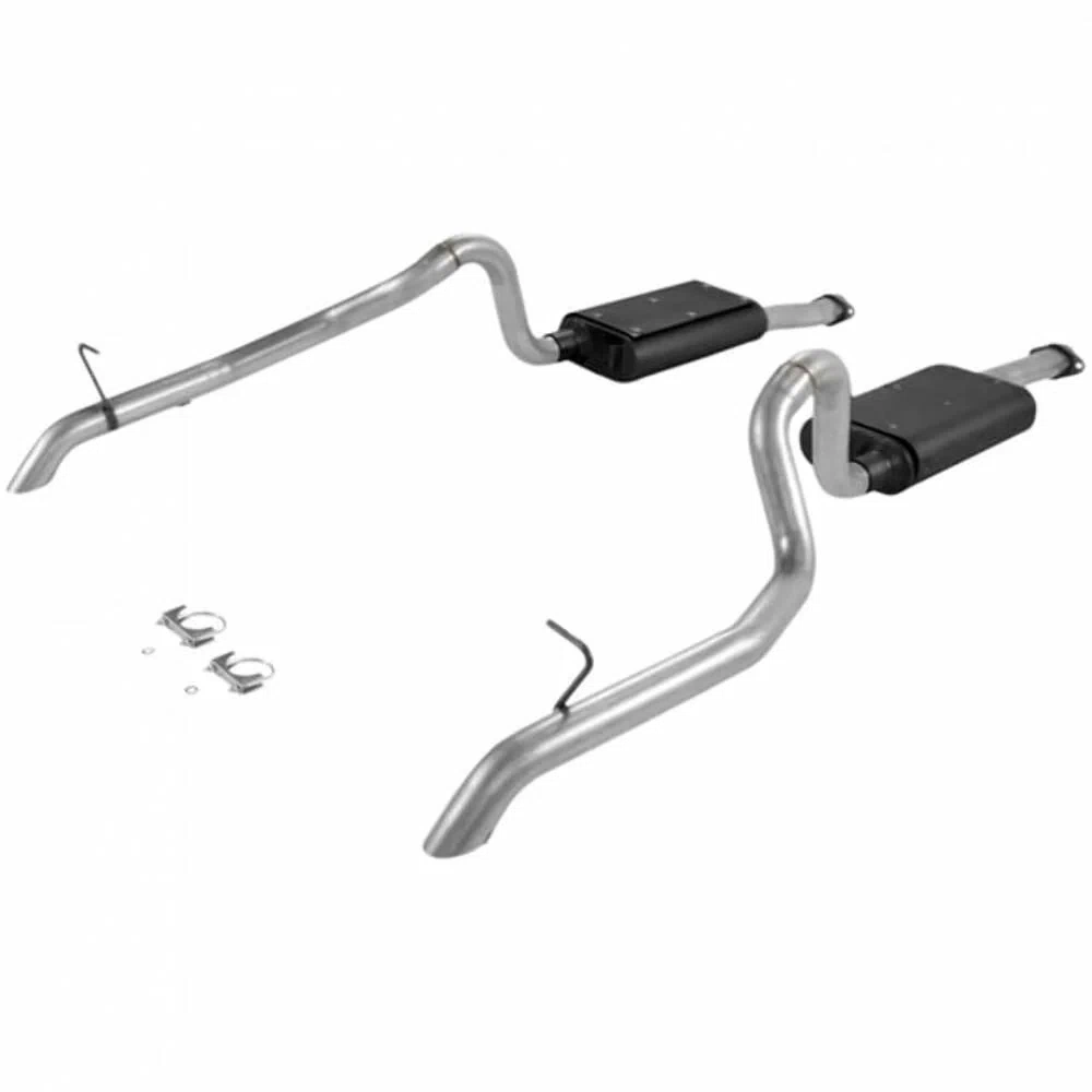 1987-1993 Ford Mustang Cat-Back Exhaust Flowmaster Stainless Steel
