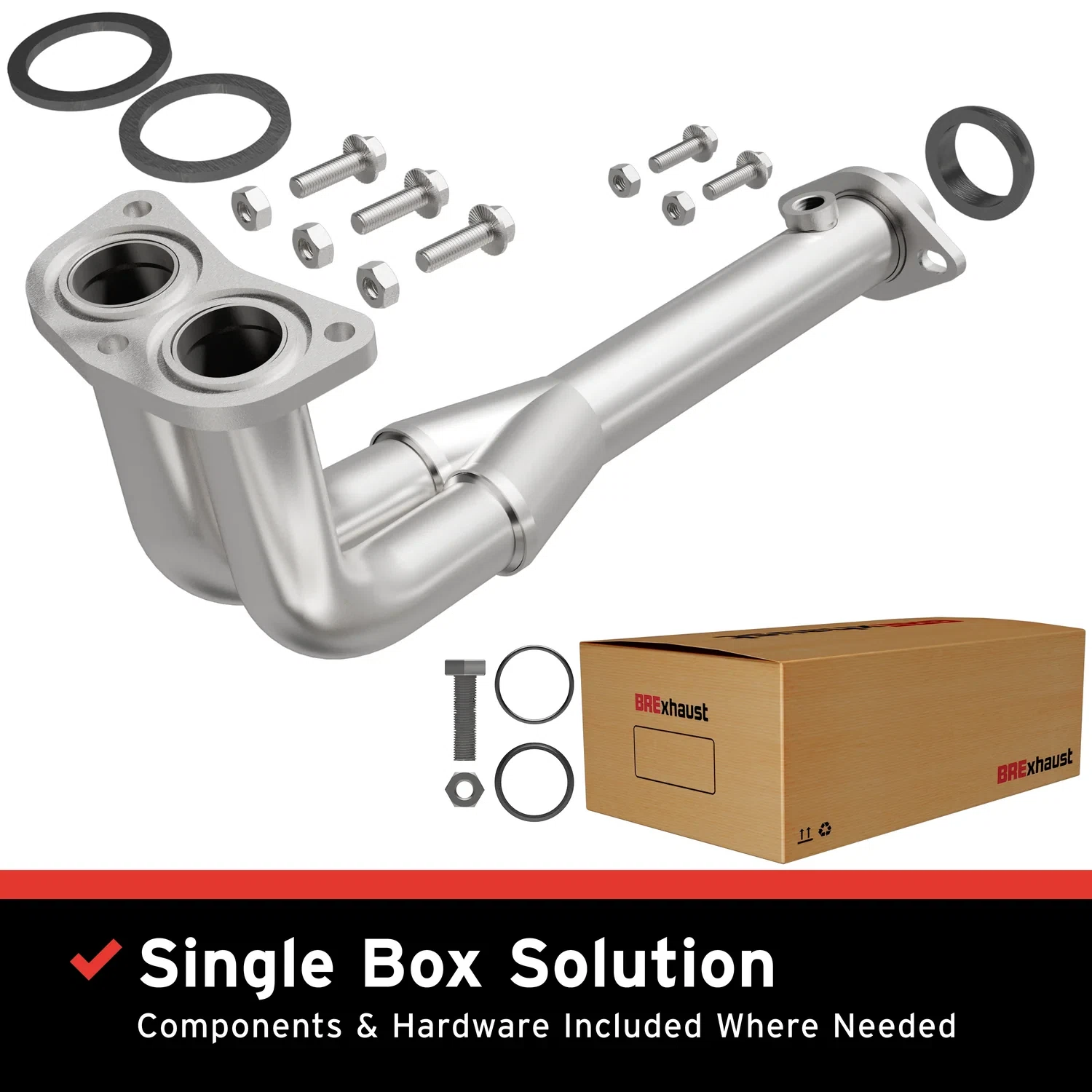 1994-2001 Acura Integra Direct-Fit Front Pipe Kit 107-0137