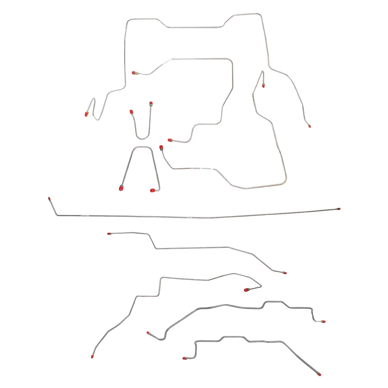 1995-2000 GMC K2500 Complete Brake Line Kit Ext Cab Short Bed CBK0104OM