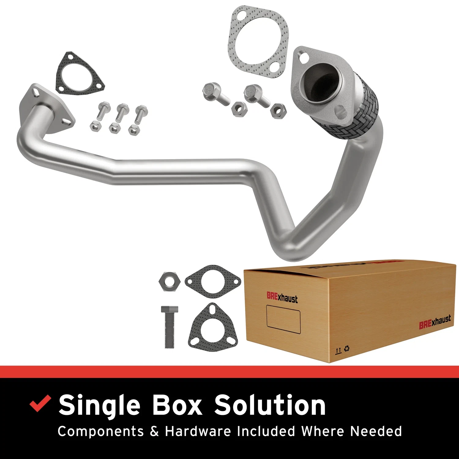 1996-1997 Chevrolet S10 Direct-Fit Front Pipe Kit 107-0160