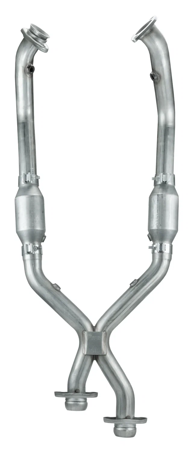 1996-1998 Mustang X-Pipe Exhaust Kit High Flow Ceramic Catalytic Converters