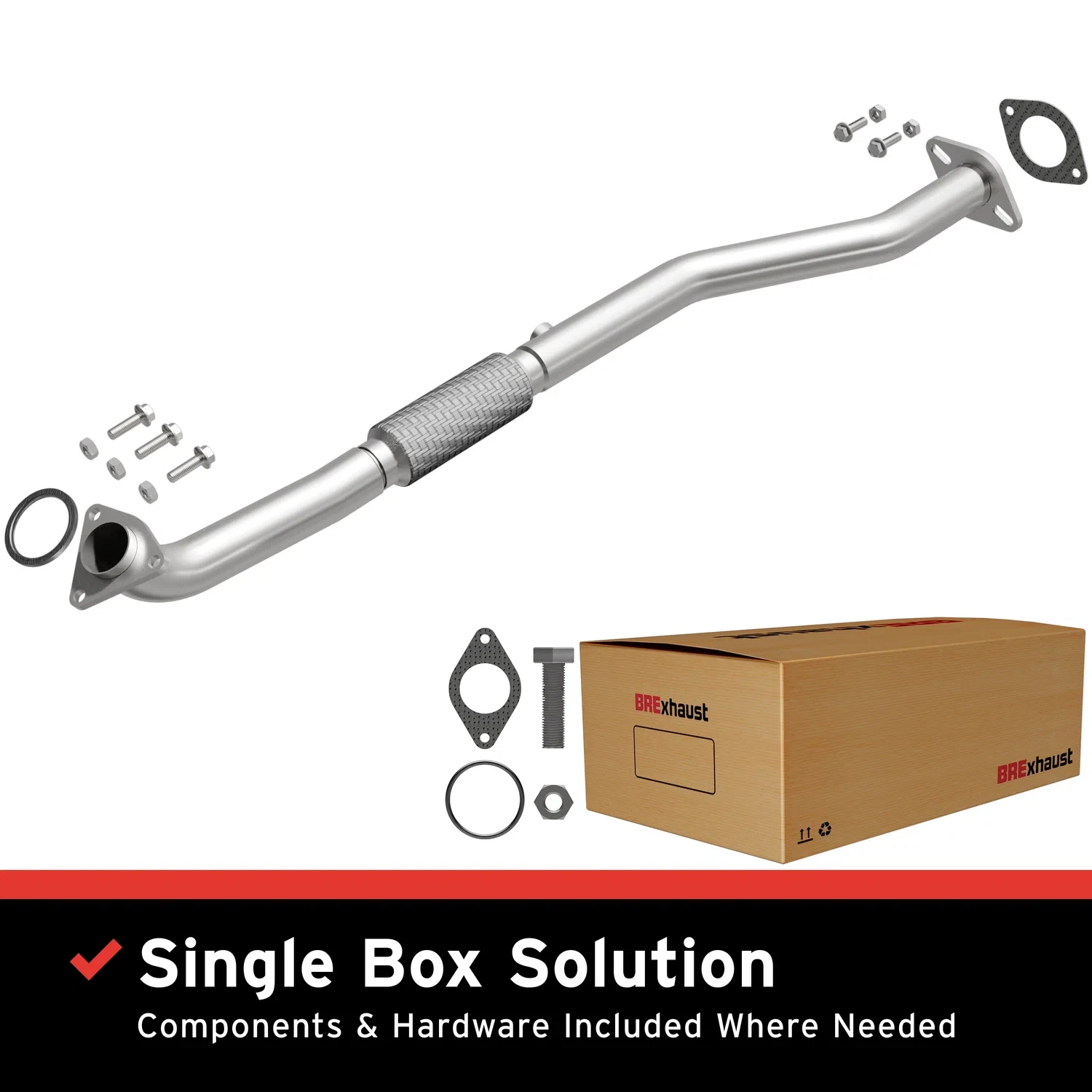1996-2001 Nissan Altima Direct-Fit Front Pipe Kit 107-0132