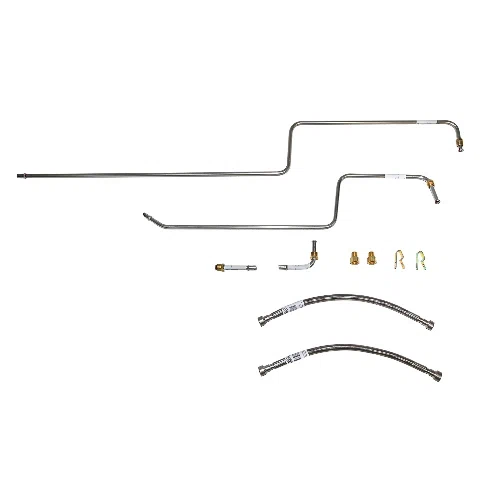 1997-2002 Jeep Wrangler Transmission Cooler Lines Steel WTC9709OM