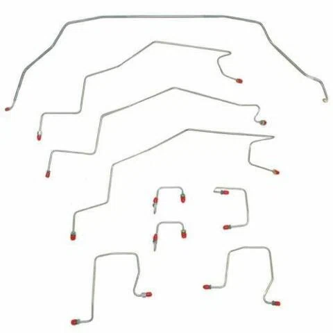 1998 - 2001 Dodge Ram 2500 Complete Brake Line Kit - CBK0160SS