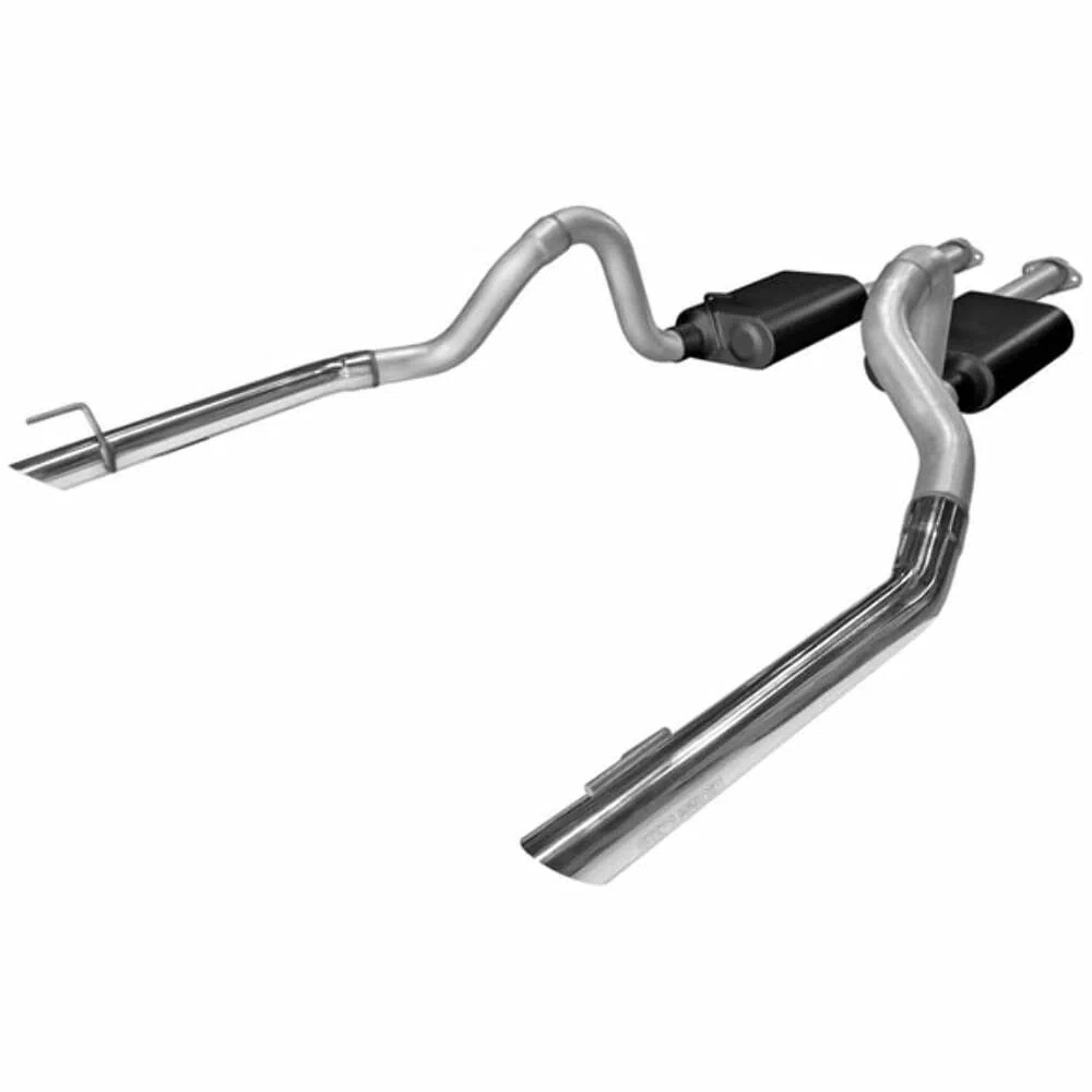 1998-1998 Ford Mustang Cat-Back Exhaust Flowmaster Stainless Steel