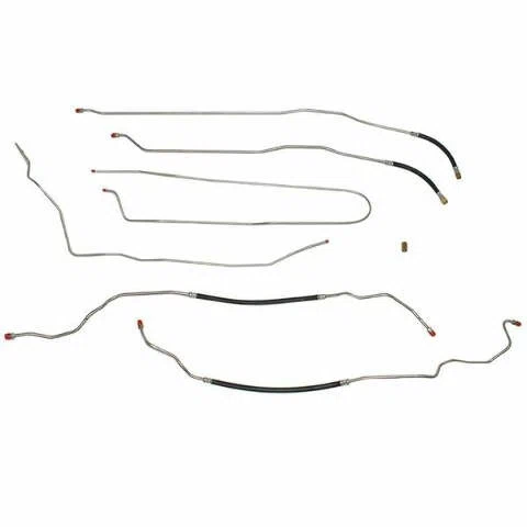 1998-2000 Chevrolet S10 Fuel Line Kit Reg Cab_Short Bed 4.3L Stainless TGL9806SS