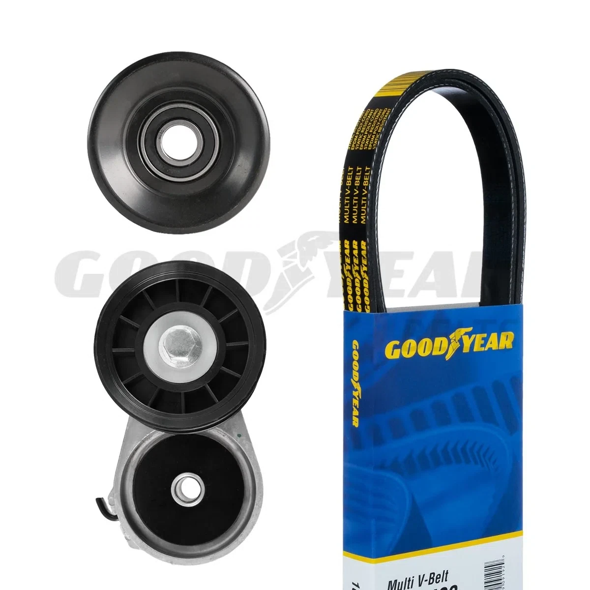 1998 Ford Windstar Serpentine Belt Drive Component Kit Goodyear 3054