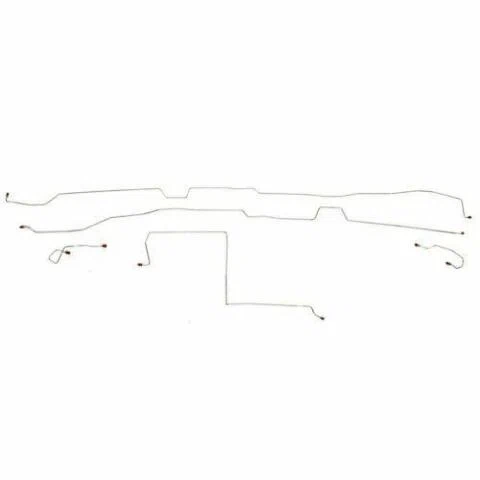 1999-03 Ford Windstar Complete Brake Line Kit Rear Drums Steel - CBK0125OM