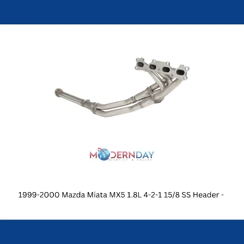 1999-2000 Mazda Miata MX5 1.8L 4-2-1 SS 1-5_8 Header XForce HS-9918