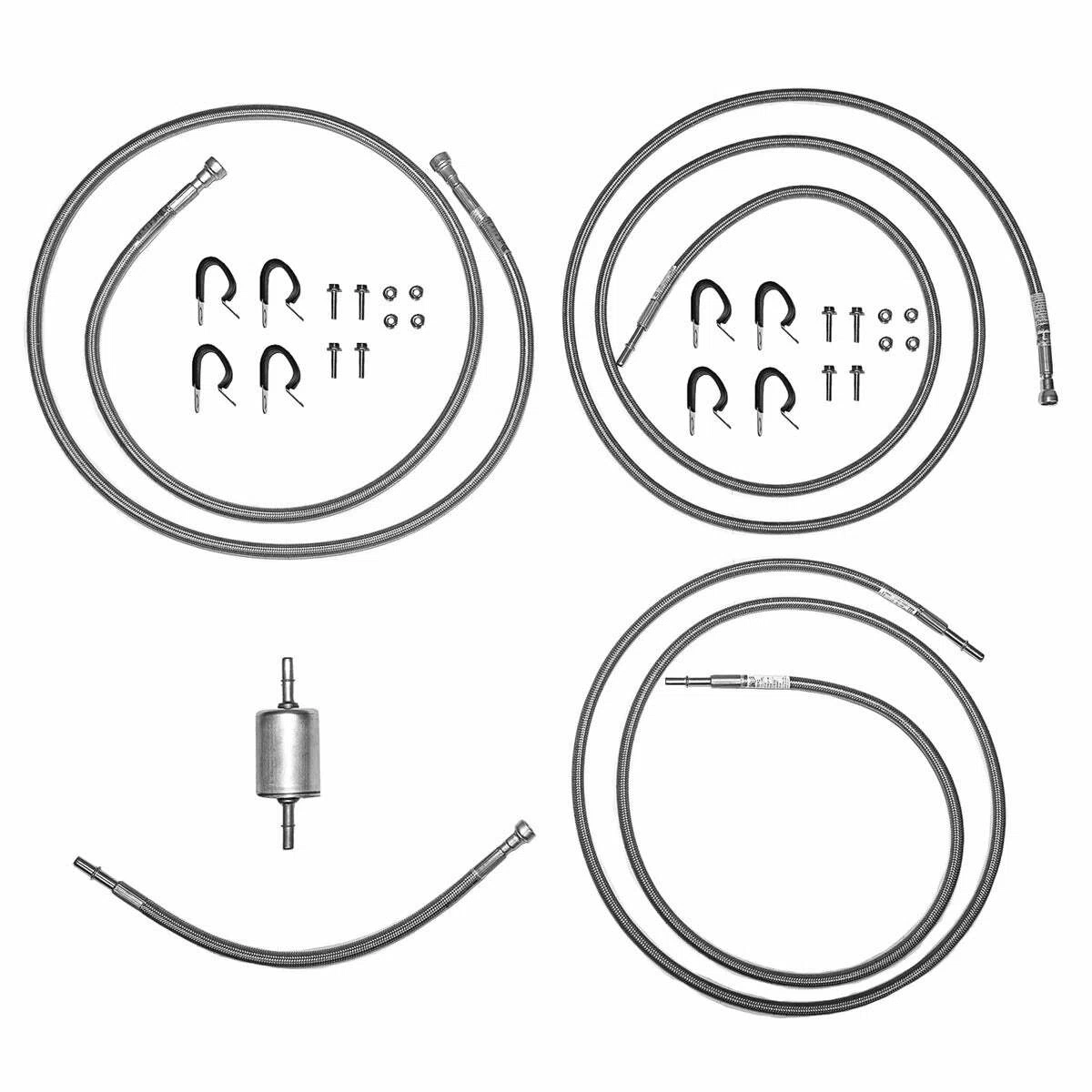 1999-2003 Chevrolet Silverado 1500 Quick Fix Fuel Line Kit Ext Cab V8 QFF0012SS