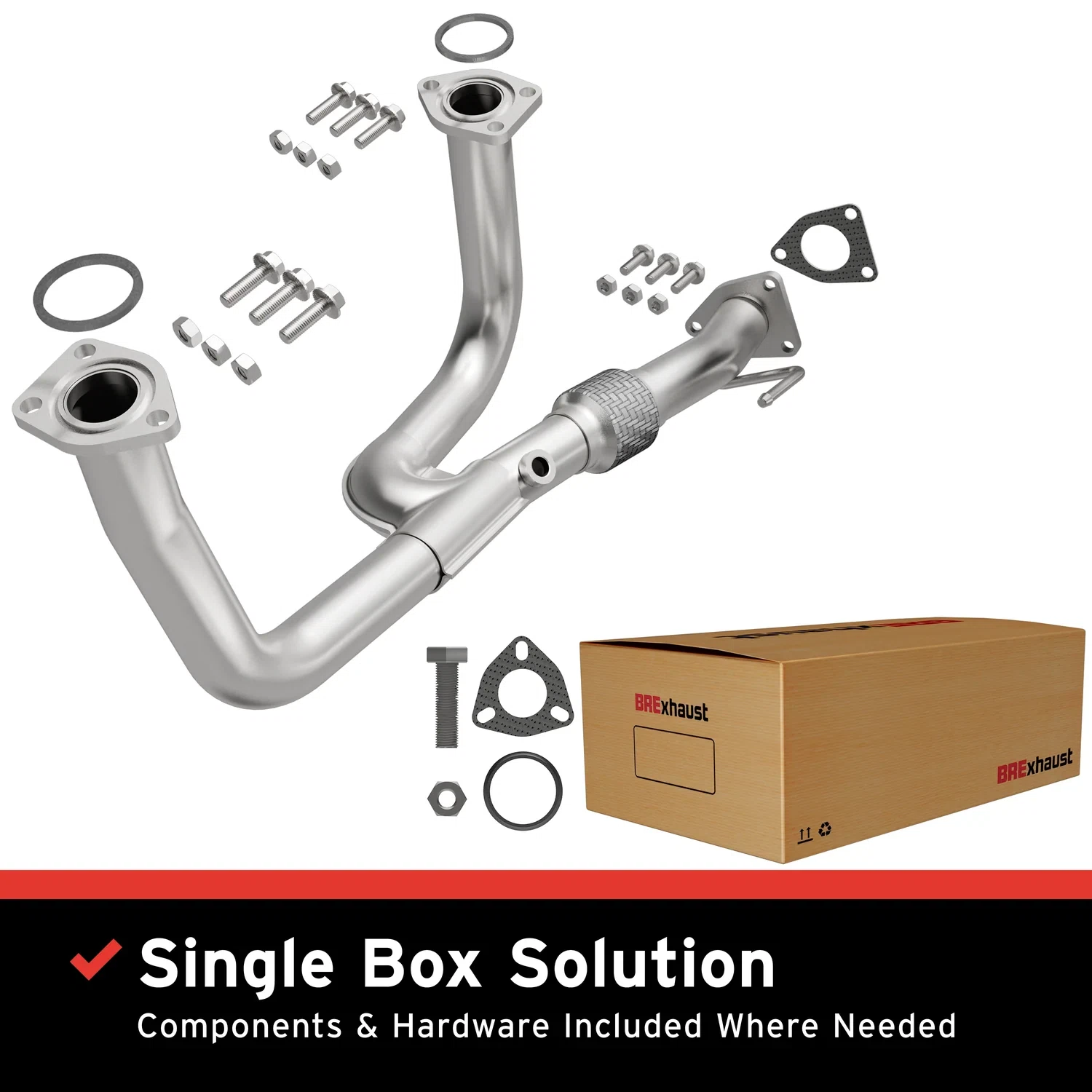 1999-2004 Honda Odyssey Direct-Fit Front Pipe Kit 107-0082