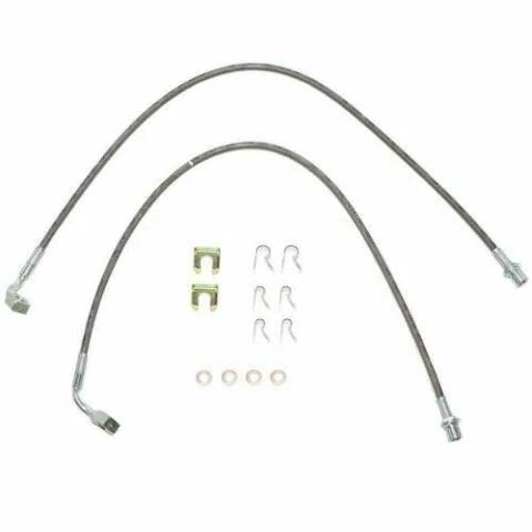 1999-2007 Chevrolet Silverado Front Brake Hose Kit Stainless HSP0001SS