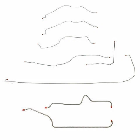 2000 - 2002 Chevorlet Escalade-EXT Brake Line Kit - CBK0218SS