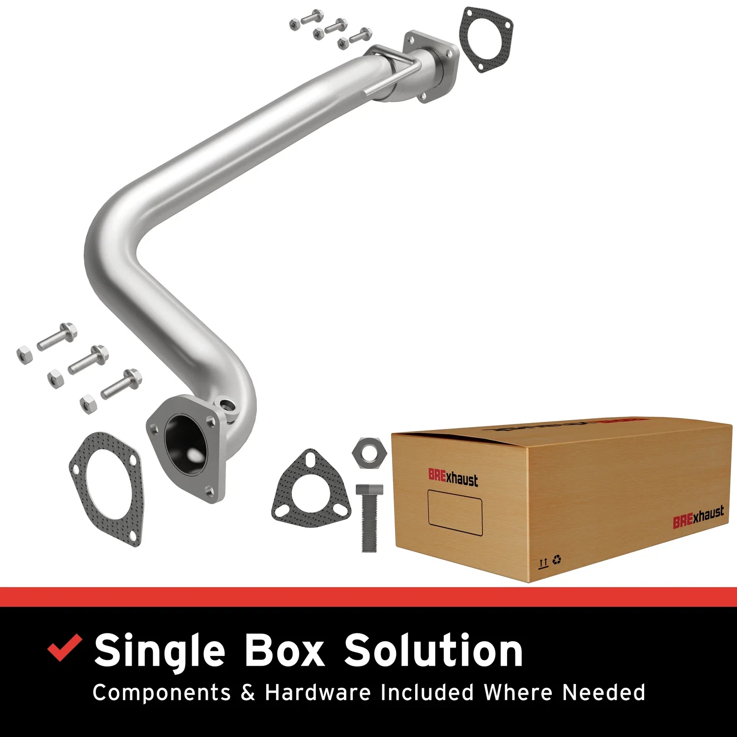 2000-2001 Jeep Cherokee Direct-Fit Front Pipe Kit 107-0004