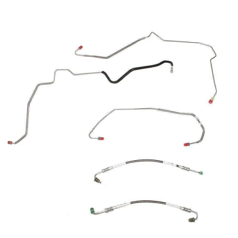 2000-2005 Chevrolet Impala Front Brake Line Kit ABS Stainless Steel AKT0004SS