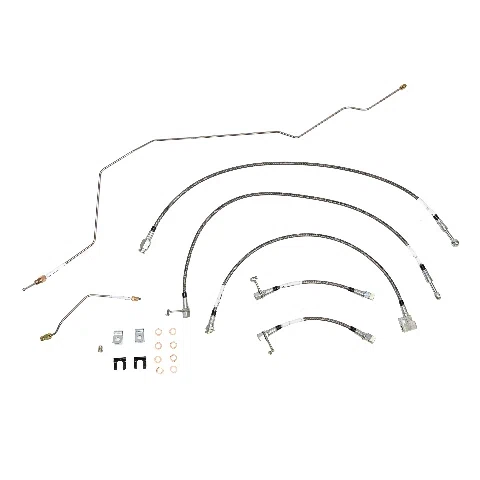 2001 - 2002 Dodge Ram Brake Hose Kit - HSK0052SS