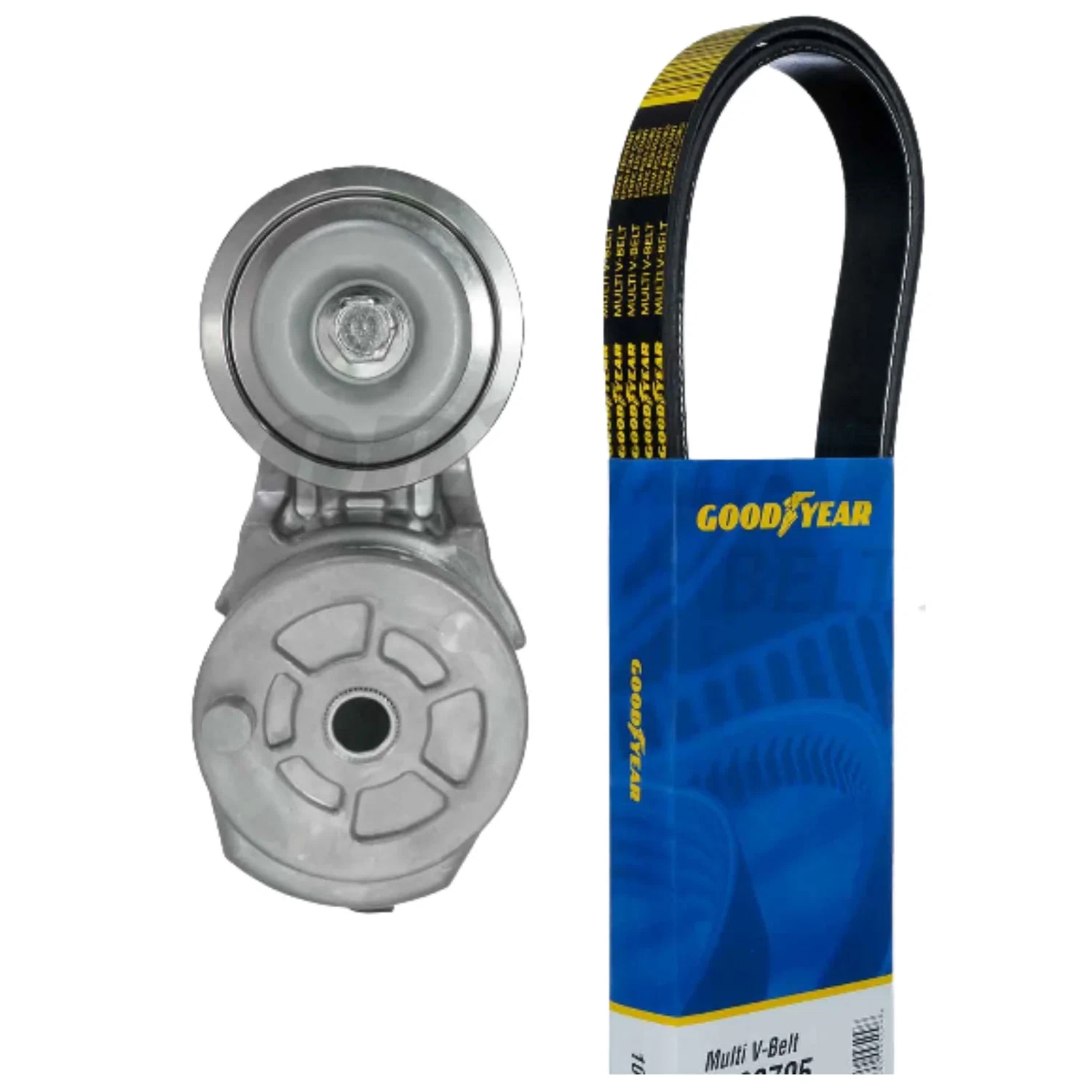 2001 Freightliner Classic Serpentine Belt Drive Component Kit Goodyear 3237