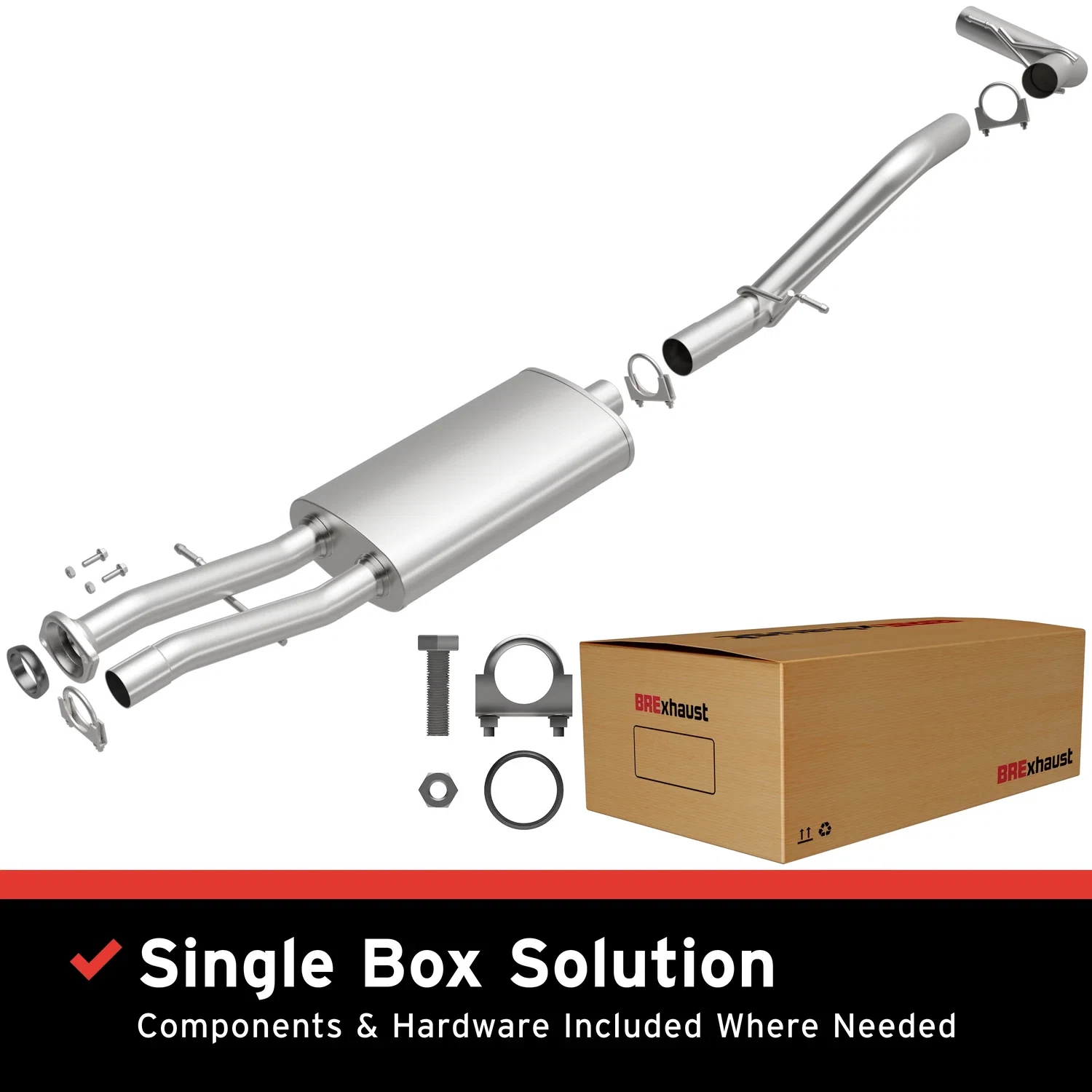 2001-2006 GMC Yukon Direct-Fit Replacement Exhaust System 106-0549