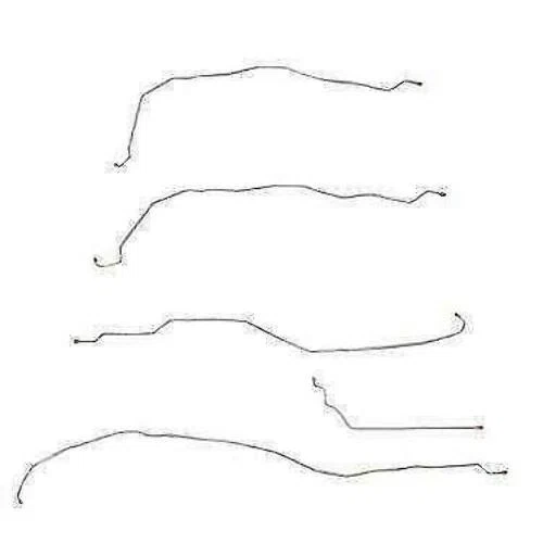 2001-2007 Chevrolet Silverado 2500 HD Front Brake Line Kit Steel TKT0101OM