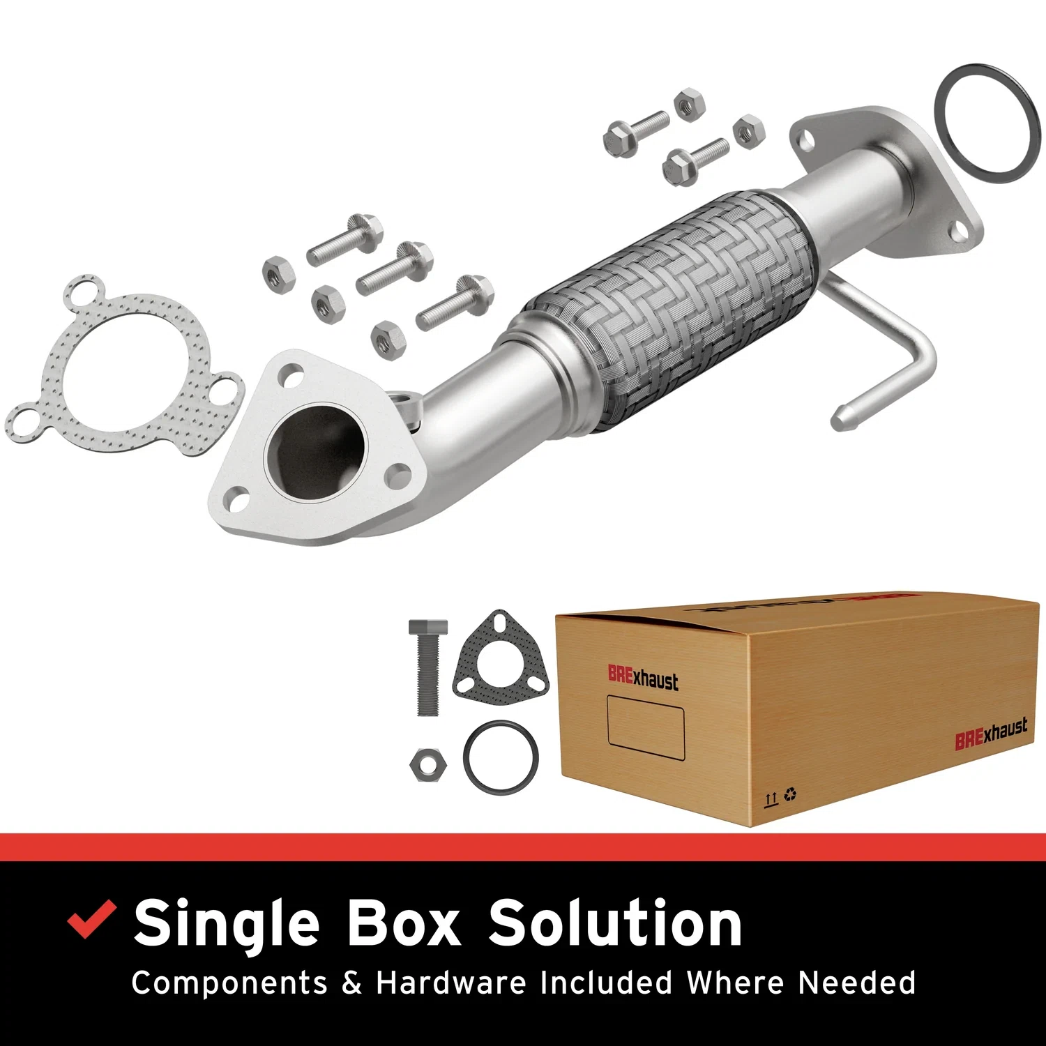 2002-2006 Mazda MPV Direct-Fit Front Pipe Kit 107-0206
