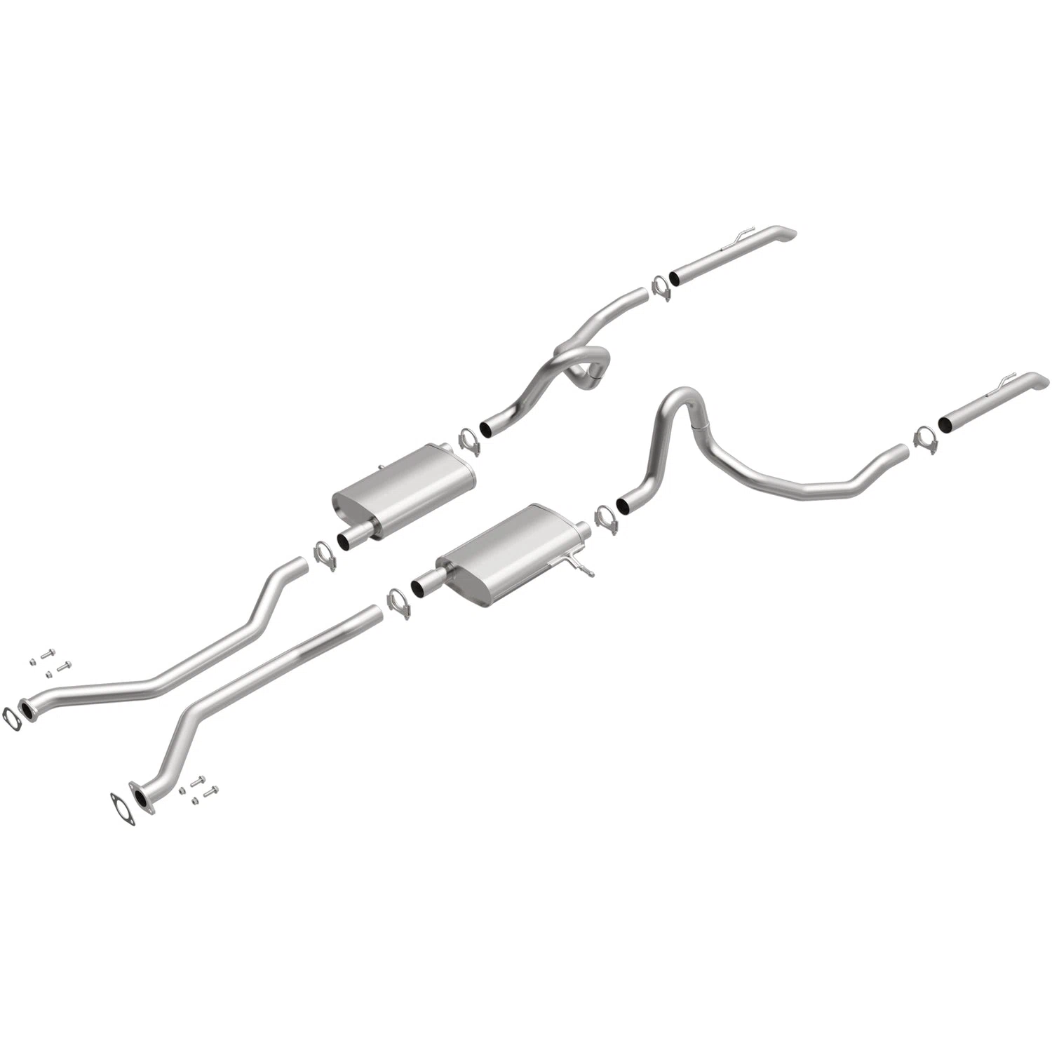 2003-2011 Ford Crown Victoria Direct-Fit Replacement Exhaust System 106-0618