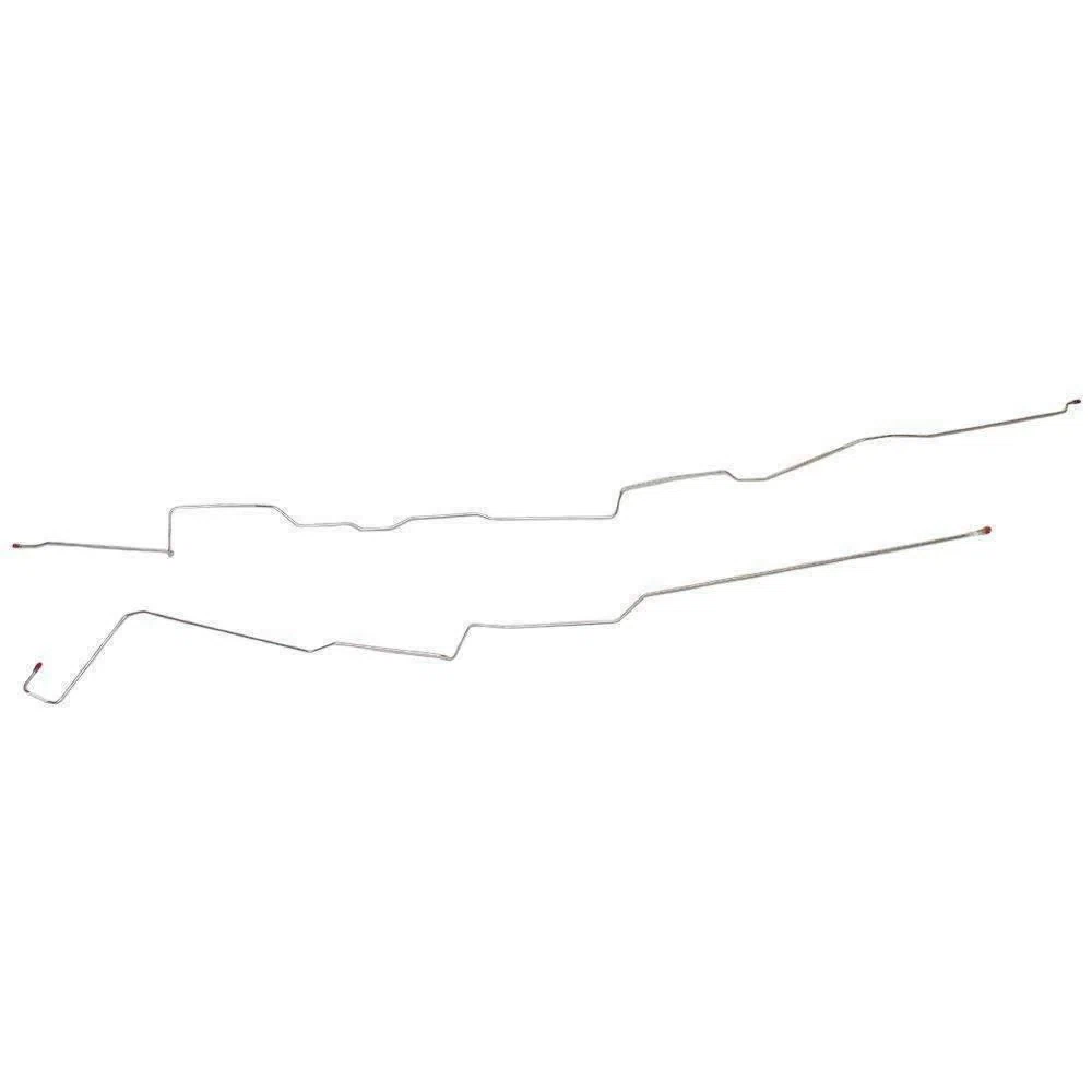 2004-2008 Ford F150 Intermediate Brake Lines Ext Cab Short Bed Stainless TIN0441SS
