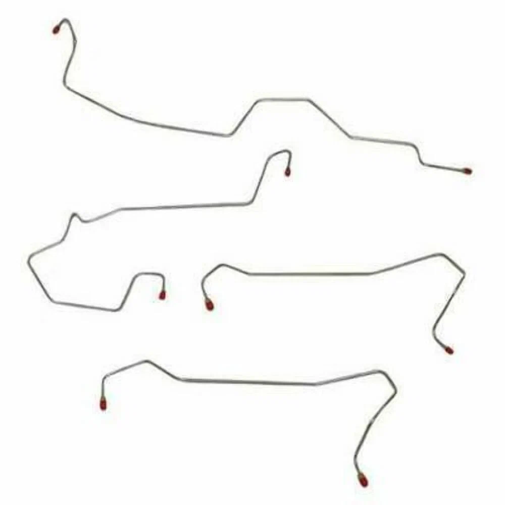 2005-2007 Saturn ION Front Brake Line Kit No ABS Stainless XKT0404SS