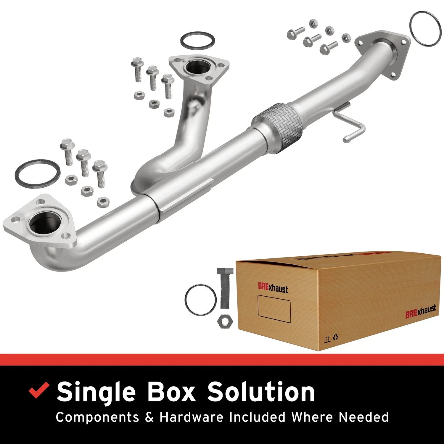 2005-2010 Honda Odyssey Direct-Fit Front Pipe Kit 107-0191