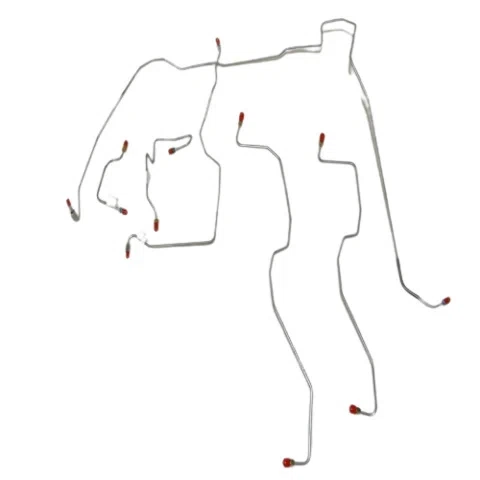 2006-2010 Ford Explorer Front Brake Line Kit Steel TKT0641OM
