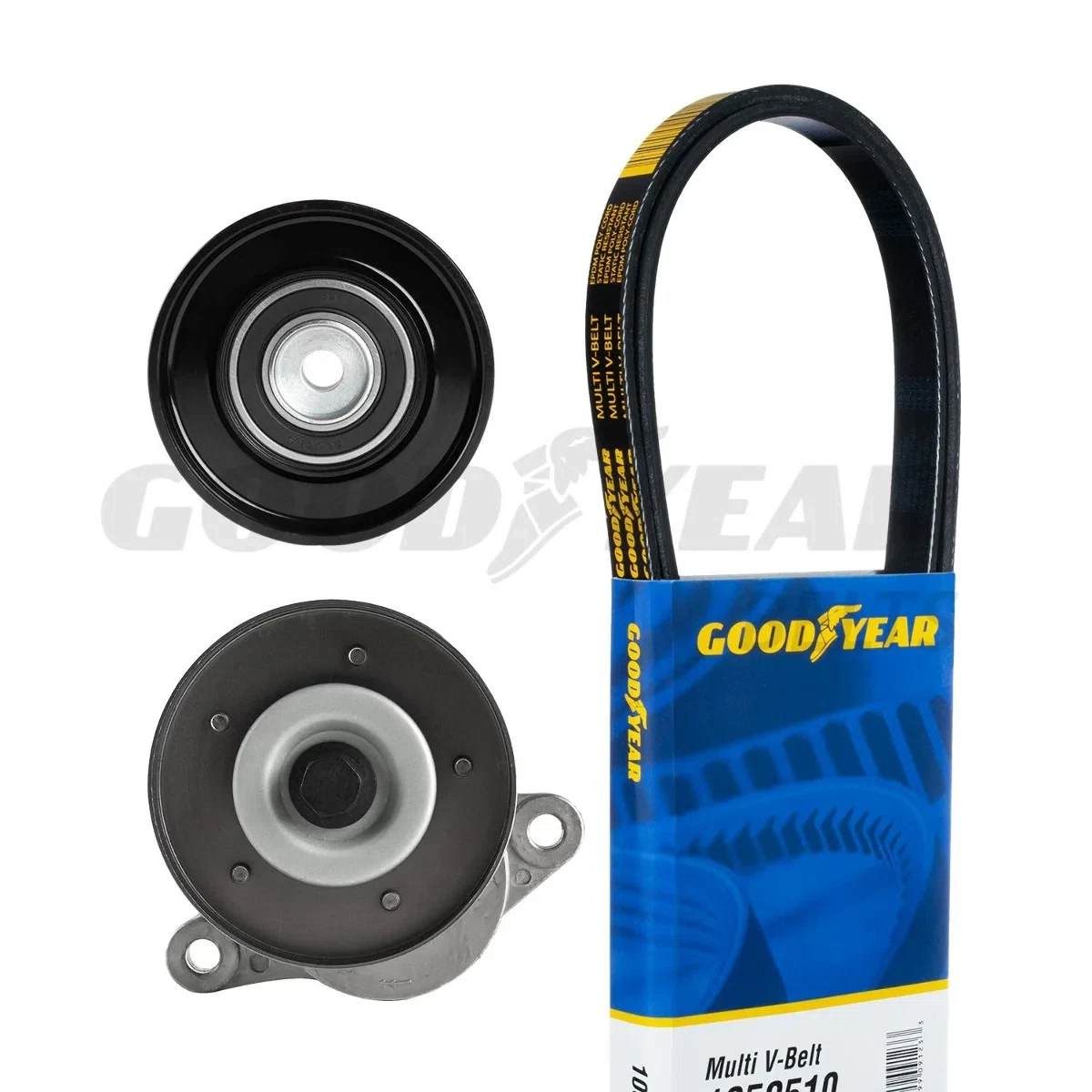 2007-2009 Suzuki SX4 Serpentine Belt Drive Component Kit Goodyear 3081