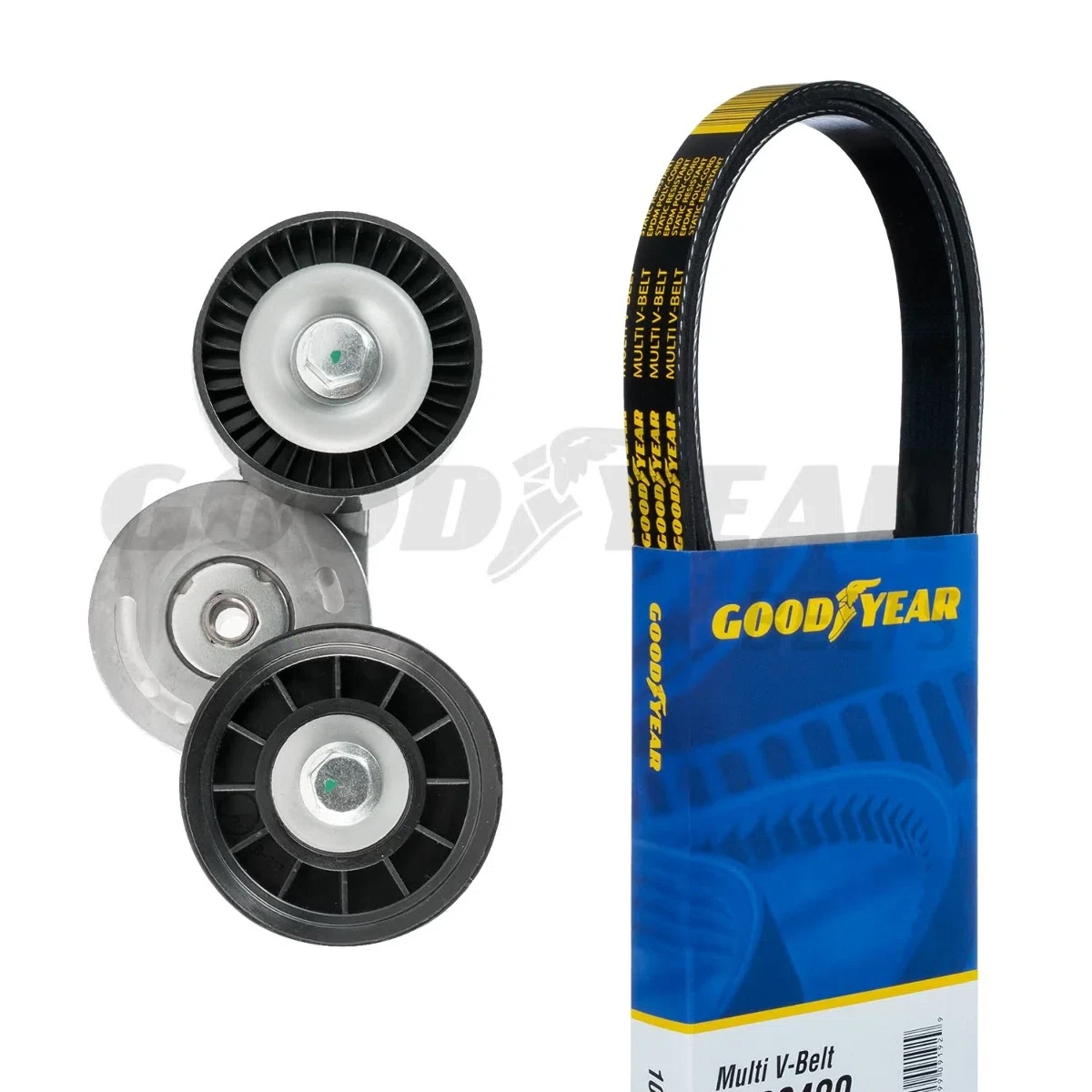 2007 Jeep Commander Serpentine Belt Drive Component Kit Goodyear 3313