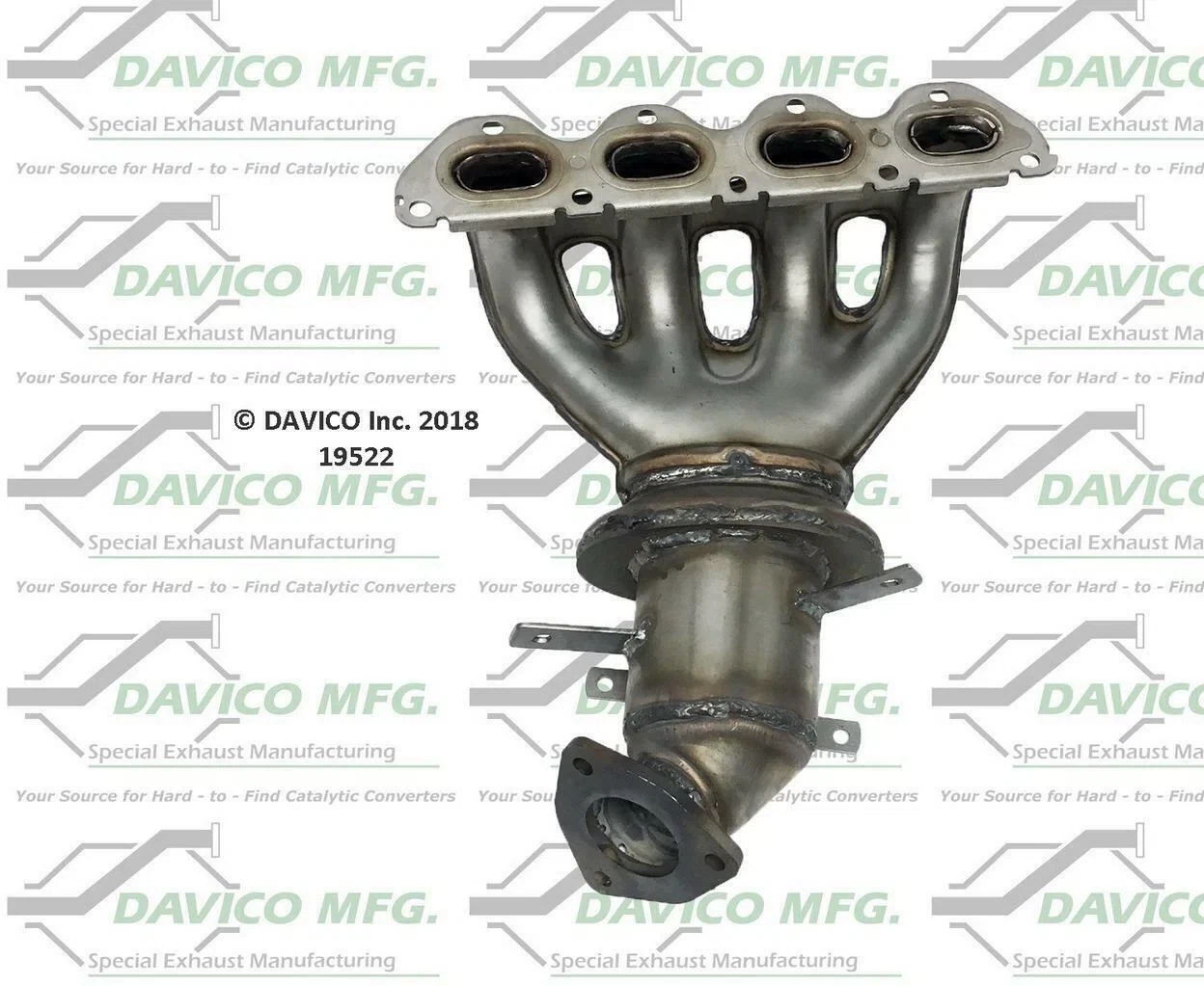 2008-2009 Saturn Astra Catalytic Converter 19522