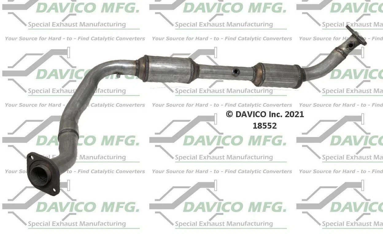 2008-2009 Toyota Sequoia Catalytic Converter 18552