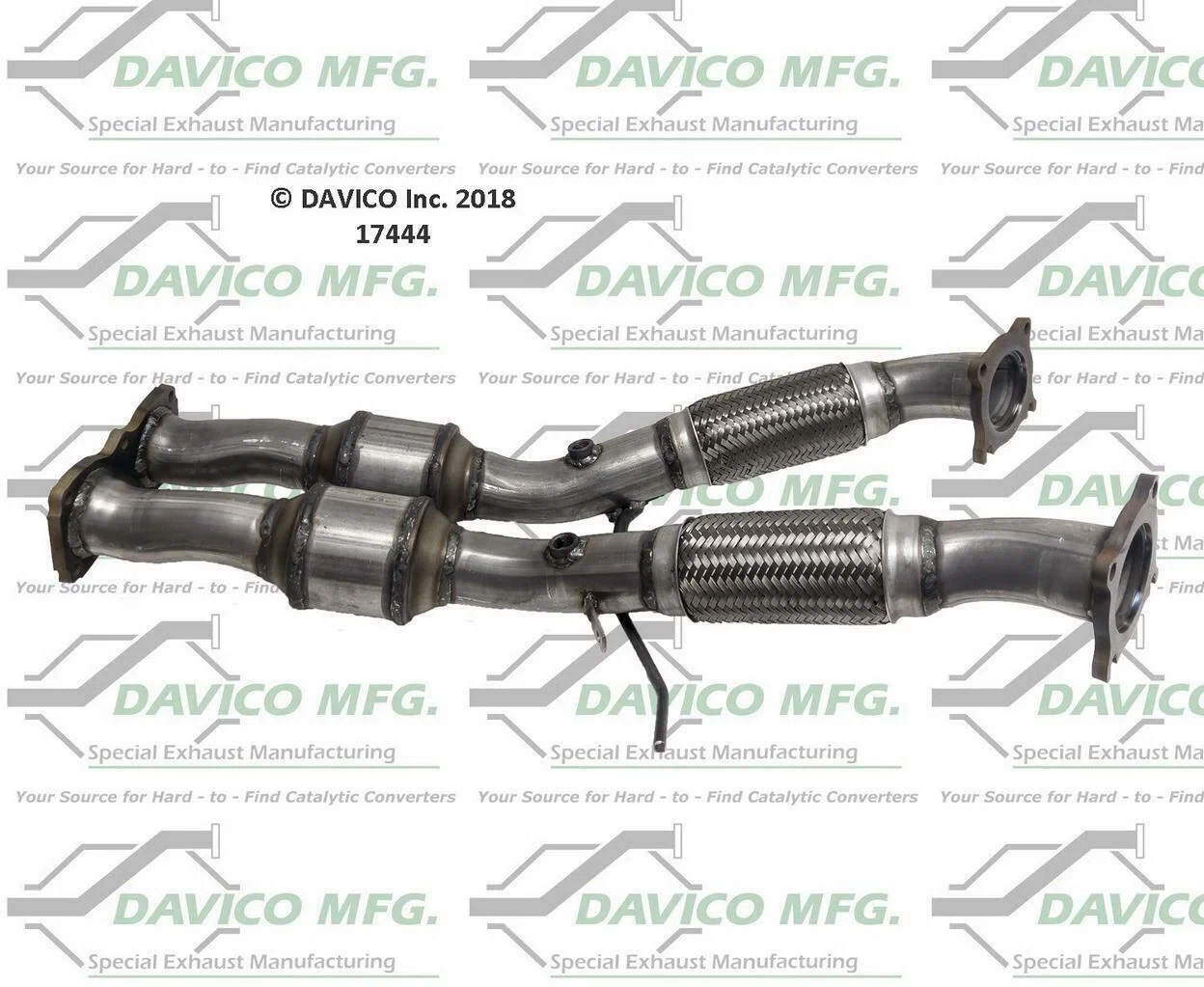 2008-2010 Volvo V70 Catalytic Converter 17444