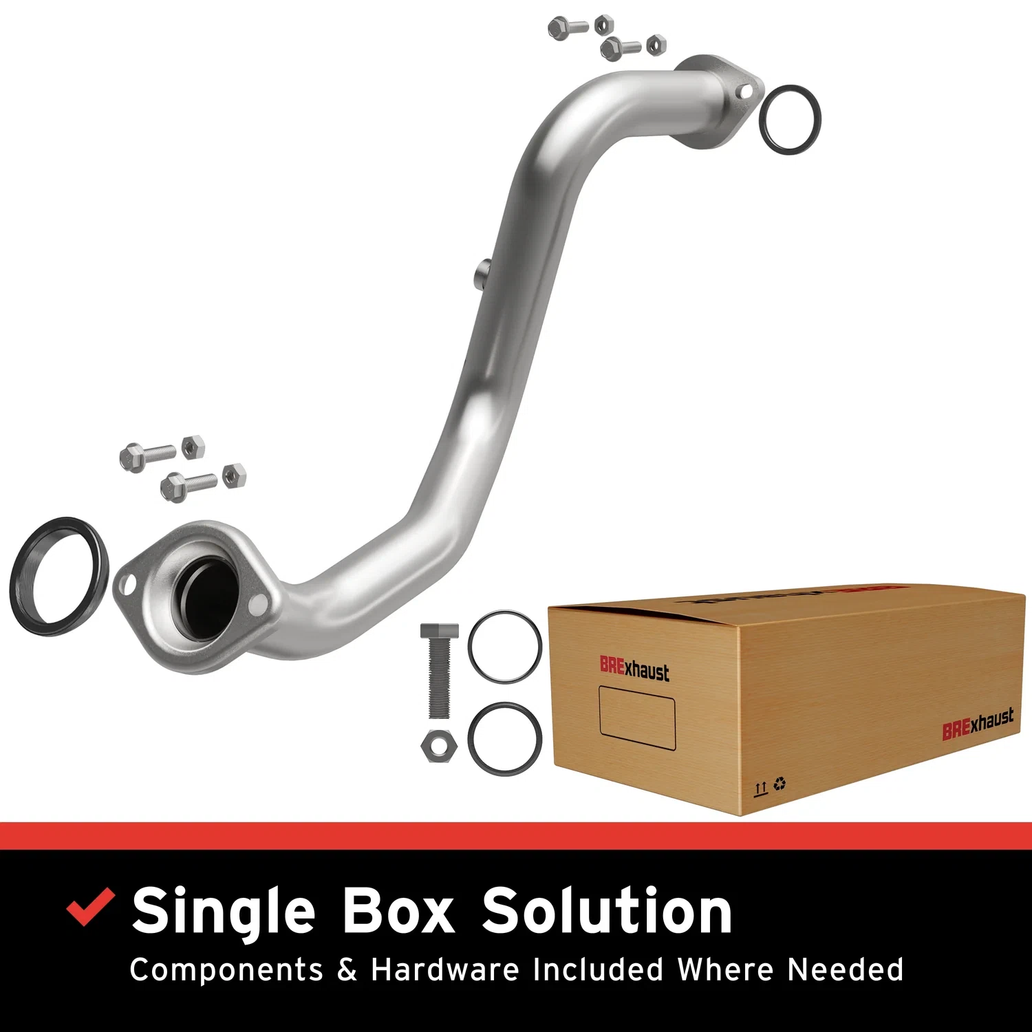 2009-2010 Pontiac Vibe Direct-Fit Front Pipe Kit 107-0084